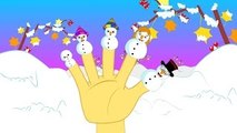 Finger Family Snowman Family Nursery Rhyme | Snowman Finger Family Songs