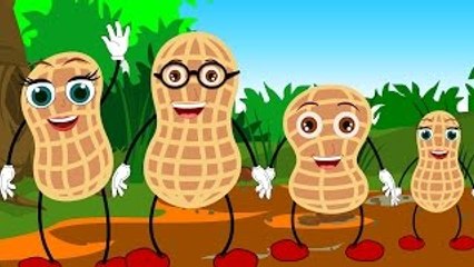 Fun & Catchy Peanut Finger Family Song for Kids 🎶 | Nursery Rhymes & Actions