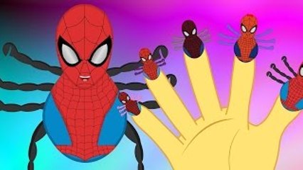 Finger Family Funny Spider Family | Finger Family Songs for Children | Finger Family