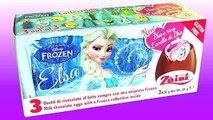 NEW FROZEN ELSA Choco Eggs Surprise 3-pack Zaini Disney Frozen same as Ovetti Kinder Huevo