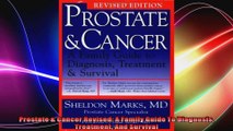 Prostate  Cancer Revised A Family Guide To Diagnosis Treatment And Survival