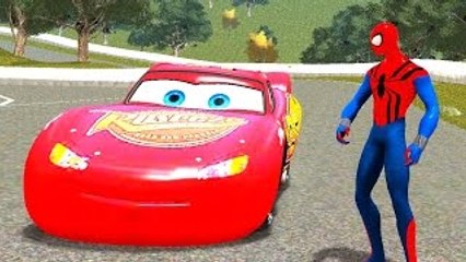 Nursery Rhymes Spiderman Disney Pixar Cars Colors & Lightning McQueen (Songs for Children