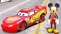 Mickey Mouse and Goofy Disney Pixar Cars Lightning McQueen & Nursery Rhymes (Popular Kids