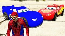 Lightning McQueen Cars Spiderman Cars 2 Nursery Rhymes McQueen (Songs for Children with Ac