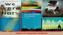 Read  Sets Logic and Maths for Computing Undergraduate Topics in Computer Science Ebook Free