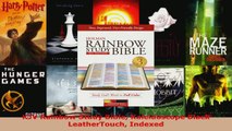 Read  KJV Rainbow Study Bible Kaleidoscope Black LeatherTouch Indexed PDF Free