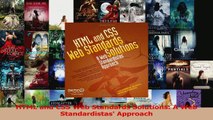 Read  HTML and CSS Web Standards Solutions A Web Standardistas Approach Ebook Free