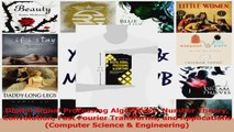 Read  Digital Signal Processing Algorithms Number Theory Convolution Fast Fourier Transforms Ebook Free
