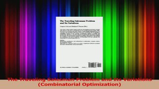 Download  The Traveling Salesman Problem and Its Variations Combinatorial Optimization Ebook Online