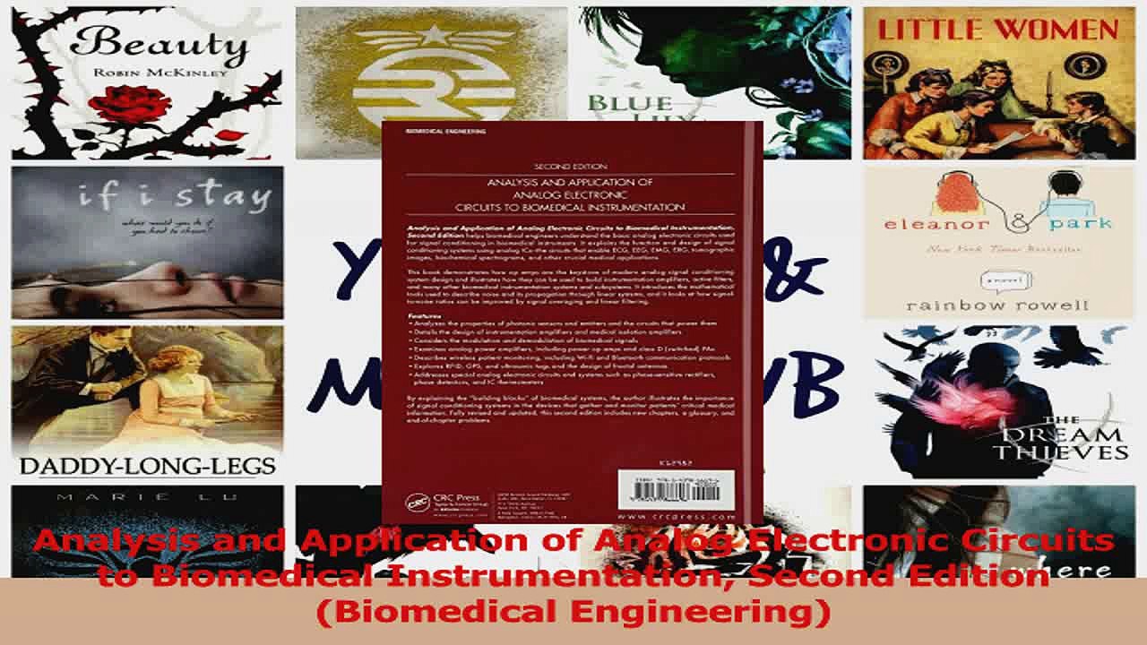 PDF Download  Analysis and Application of Analog Electronic Circuits to Biomedical Instrumentation PDF Online