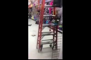 Lo ocurrido con esta mujer bajo efectos de una droga en una tienda