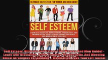 Self Esteem Ultimate Self Esteem For Women And Men Guide  Learn Self Discipline Brain