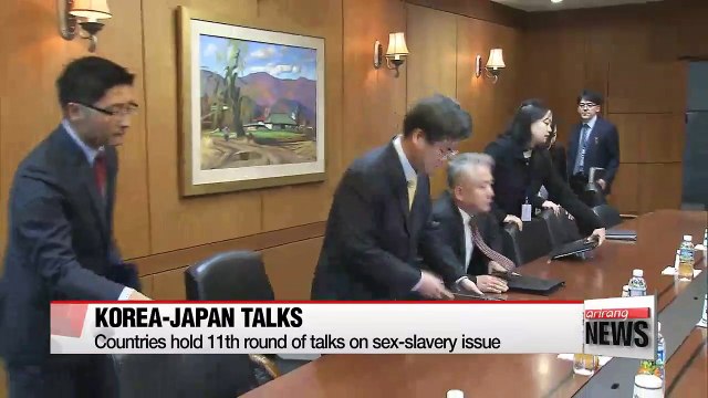Korea and Japan hold 11th round of talks on sex-slavery issue