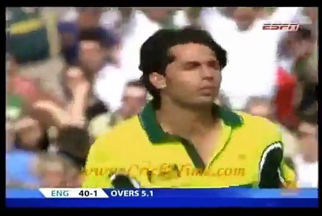 Mohammad Asif King Of Swing Best Bowling In Cricket Video Dailymotion