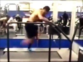 Man Running on 25 MPH Treadmill