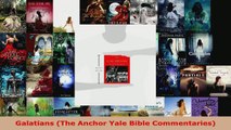 Read  Galatians The Anchor Yale Bible Commentaries EBooks Online