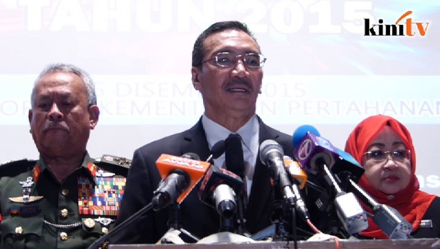 Defence Minister Hishammuddin Hussein press conference - 15th December