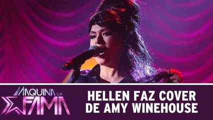 Hellen faz cover de Amy Winehouse