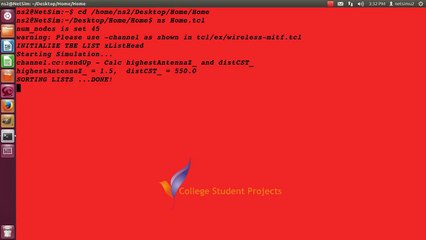 Ns2 code-Ns2 PhD Project output
