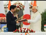 India Japan ink four pacts on bullet train defense and civil nuclear energy 2015