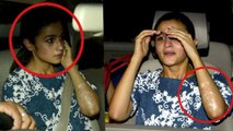 SHOCKING! Alia Suffers Burns On Her Face & Hands