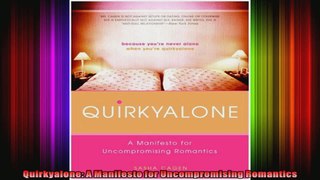 Quirkyalone A Manifesto for Uncompromising Romantics
