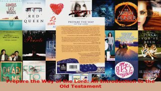 Read  Prepare the Way of the Lord An Introduction to the Old Testament EBooks Online
