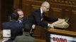 Lawmaker picks up Ukrainian prime minister, fight ensues
