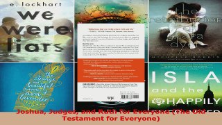 Read  Joshua Judges and Ruth for Everyone The Old Testament for Everyone PDF Free