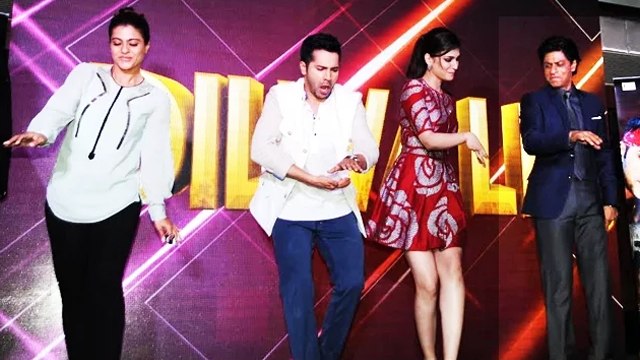 Shahrukh-Varun DANCES On Tukur Tukur | Dilwale | Music Celebration