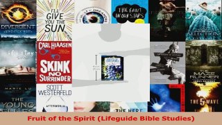 Read  Fruit of the Spirit Lifeguide Bible Studies EBooks Online