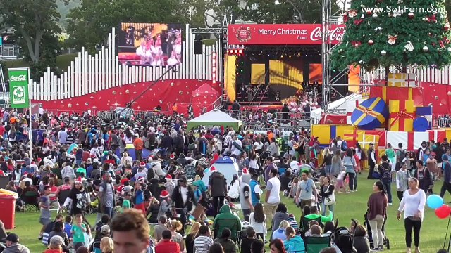 Coca-Cola Christmas in the Park 2015. Auckland. Part II