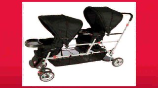 Best buy Tandem Stroller  Joovy Big Caboose StandOn Tandem Triple Stroller Black