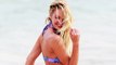 Candice Swanepoel réchauffe l'hiver dans un bikini coloré
