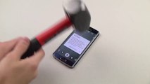 Samsung Galaxy S6 Edge Hammer & Knife Scratch Test Mobile video