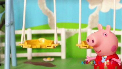GlitterGlider dolls Peppa Pig collage 4K resolution Learn ABC