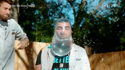 Condom Full of Water on your Head - Very Funny