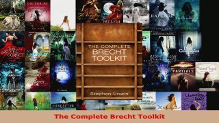 Read  The Complete Brecht Toolkit Ebook Free