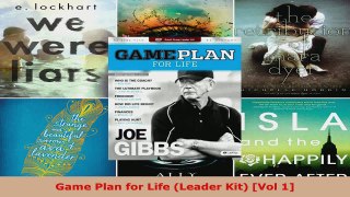 Read  Game Plan for Life Leader Kit Vol 1 PDF Online