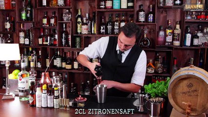 Curtain Call -  Bacardi Legacy Cocktail selber mixen - Schüttelschule by Banneke