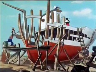 Best Disney Cartoons-Mickey Mouse - Donald Duck - Goofy - Boat Builders