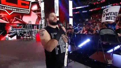 Kewin Owen VS Dean Ambrose WWE.Tables.Ladders.&.Chairs 2015