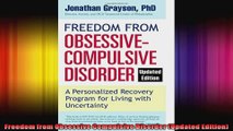 Freedom from Obsessive Compulsive Disorder Updated Edition