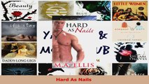 Read  Hard As Nails  Ebook Free