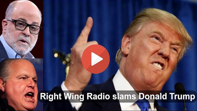 Right Wing radio slams Donald Trump for attacking Ted Cruz (VIDEO)