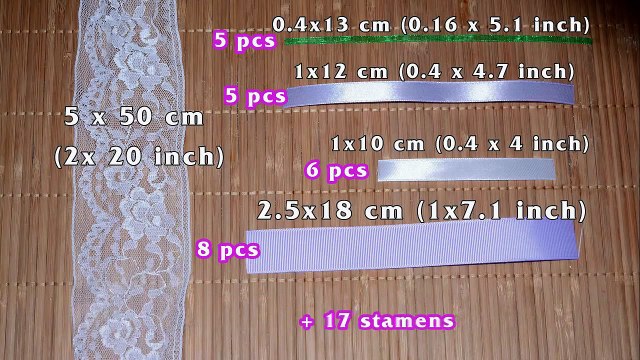 Master-class Kanzashi. DIY. Needlework. Scrunchy Kanzashi. Flowers Kanzashi