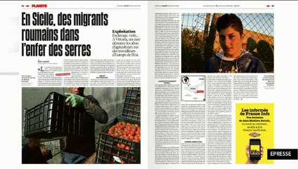 La Revue de Presse du 15 décembre 2015 par Hélène Jouan