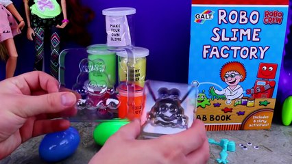 SLIME MAKER!!! Gooey Slime Factory + Silly Putty Toy With Project Mc2 Adrienne Cameryn Dol