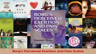PDF Download  Borgs Perceived Exertion and Pain Scales PDF Online