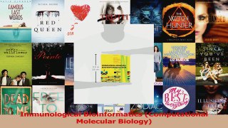 PDF Download  Immunological Bioinformatics Computational Molecular Biology Download Full Ebook